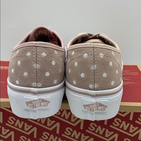 •VANS AUTHENTIC PLATFORM SUEDE POLKA DOTS WMNS - Picture 12 of 16